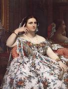 Madame Moitessier Jean-Auguste Dominique Ingres
